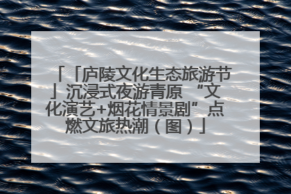 「庐陵文化生态旅游节」沉浸式夜游青原 “文化演艺+烟花情景剧”点燃文旅热潮（图）