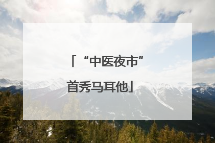 “中医夜市”首秀马耳他