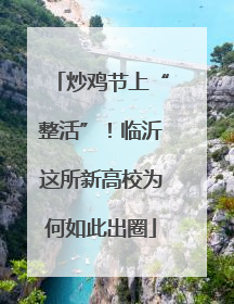 炒鸡节上“整活”！临沂这所新高校为何如此出圈