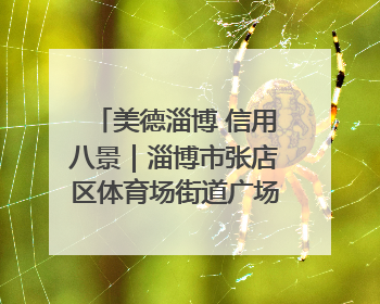 美德淄博 信用八景｜淄博市张店区体育场街道广场社区以诚信串起幸福脉络