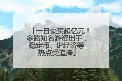 一日豪买超亿元！多路知名游资出手，稳定币、IP经济等热点受追捧