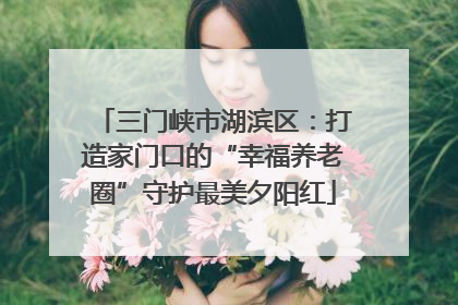 三门峡市湖滨区：打造家门口的“幸福养老圈”守护最美夕阳红