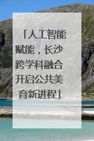 人工智能赋能，长沙跨学科融合开启公共美育新进程
