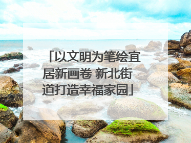 以文明为笔绘宜居新画卷 新北街道打造幸福家园