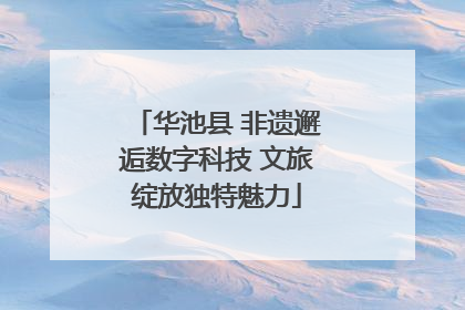 华池县 非遗邂逅数字科技 文旅绽放独特魅力