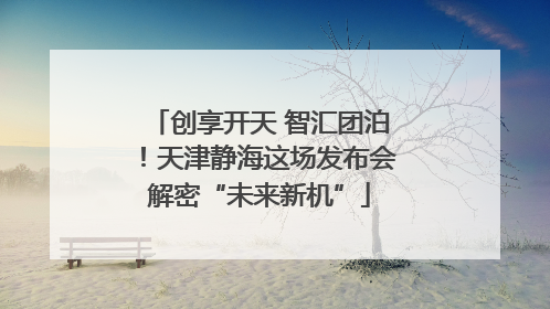 创享开天 智汇团泊！天津静海这场发布会解密“未来新机”