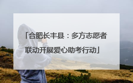 合肥长丰县：多方志愿者联动开展爱心助考行动