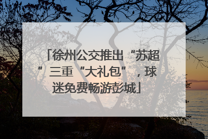 徐州公交推出“苏超”三重“大礼包”，球迷免费畅游彭城