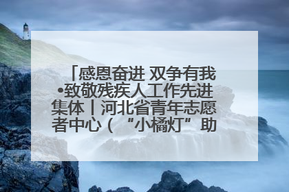 感恩奋进 双争有我•致敬残疾人工作先进集体丨河北省青年志愿者中心（“小橘灯”助残接力计划实施团队）：用温暖陪伴，守护特殊孩子成长