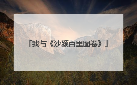 我与《沙颍百里图卷》