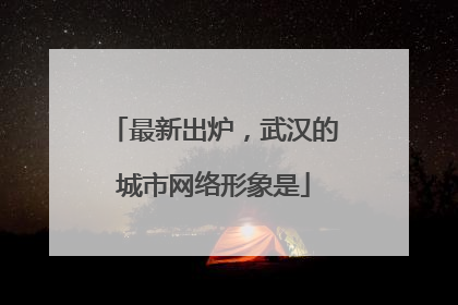 最新出炉，武汉的城市网络形象是