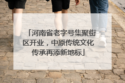 河南省老字号集聚街区开业，中原传统文化传承再添新地标