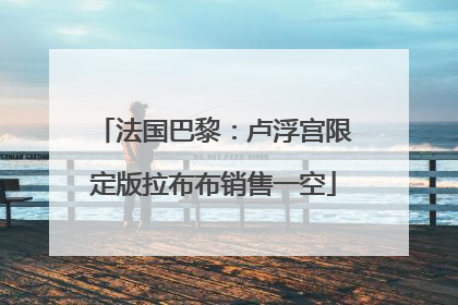 法国巴黎：卢浮宫限定版拉布布销售一空