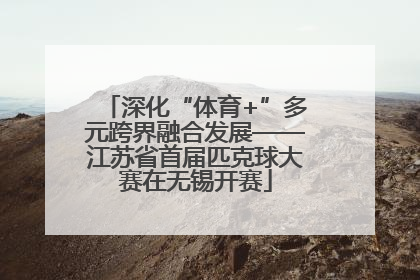 深化“体育+”多元跨界融合发展——江苏省首届匹克球大赛在无锡开赛