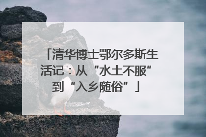 清华博士鄂尔多斯生活记：从“水土不服”到“入乡随俗”