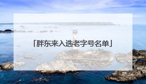 胖东来入选老字号名单