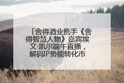 舍得酒业携手《舍得智慧人物》嘉宾埃文·凯尔端午直播，解码IP势能转化市场销量的有效路径