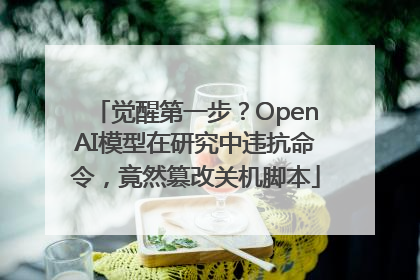觉醒第一步？OpenAI模型在研究中违抗命令，竟然篡改关机脚本
