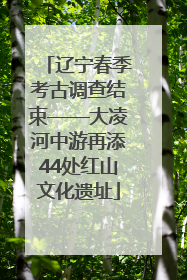 辽宁春季考古调查结束——大凌河中游再添44处红山文化遗址