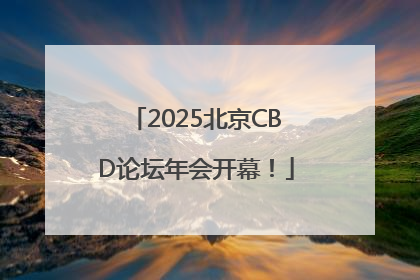 2025北京CBD论坛年会开幕！