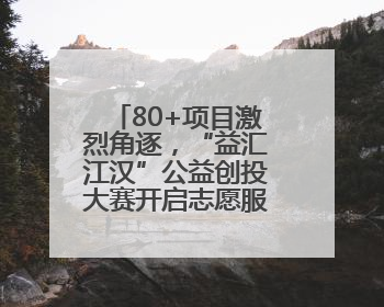 80+项目激烈角逐，“益汇江汉”公益创投大赛开启志愿服务新赛道